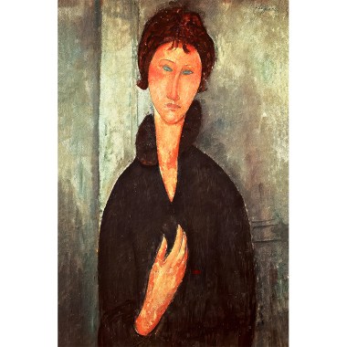 Femme aux yeux bleus - Amedeo Modigliani